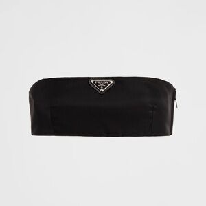 Prada Re-Nylon Bandeau Bralette Bra Top 38 IT